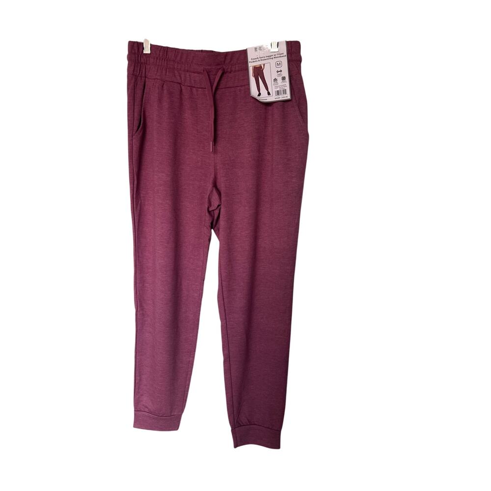 RBX  NWT: French Terry Jogger with Front Pockets and Drawstring Waistband. Sz M